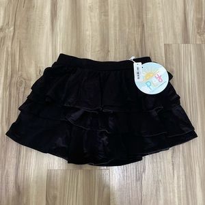 🖤Little Sleepies, Black Ruffle Skort, Size 5, NWT
